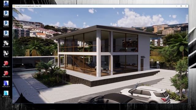 Enscape 2.3 - Plugin for Revit, SketchUp, Rhino & ArchiCAD смотреть онлайн