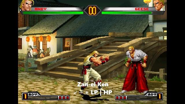 EX Andy Movelist [The King of Fighters '98 Ultimate Match Final Edition] смотреть онлайн