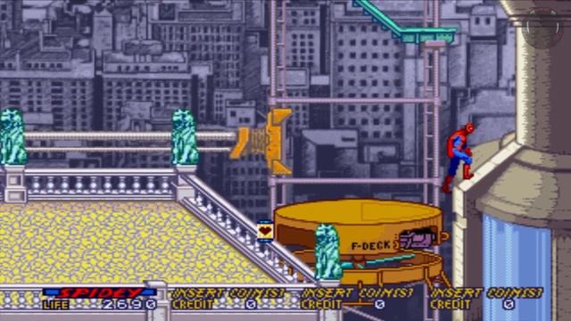 Spider-man: The Video Game - 1991 Arcade - Complete Gameplay смотреть онлайн