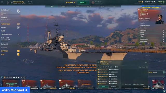 World of Warships | WOWS with Michael J. смотреть онлайн