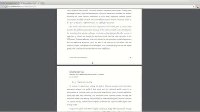 DCC finance - изучаем документацию проекта. (author Burmik123) смотреть онлайн
