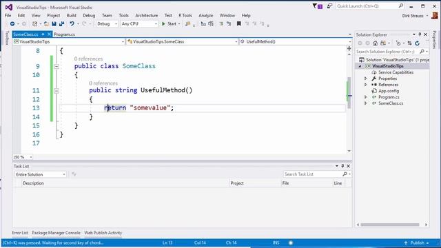 Using Code Shortcuts in Visual Studio смотреть онлайн