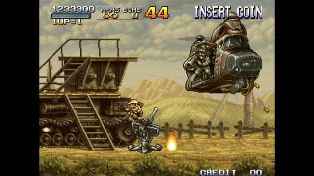Metal Slug 3. [Arcade - SNK, Neogeo]. (2000). Playthrough. 60Fps. смотреть онлайн
