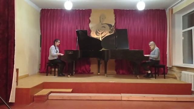 Недашківська Євгенія та Журавська Божена - "Полька "Трік-трак"" Й. Штраус, перекладення Л. Жульєвої смотреть онлайн