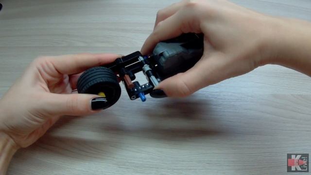 Lego Technic трюковый мотоцикл смотреть онлайн