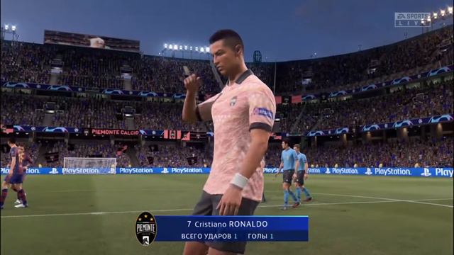 FIFA 21| Барселона vs Ювентус/ Gameplay смотреть онлайн
