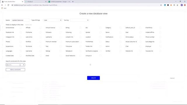 Bulk Operations: How To Edit Large Lists of Data - Bubble.io Tutorial смотреть онлайн