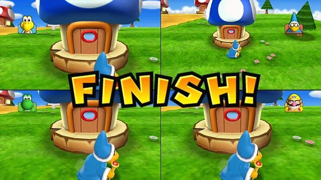 Mario Party 9◆Solo Mode #201 Koopa◆Toad Road смотреть онлайн