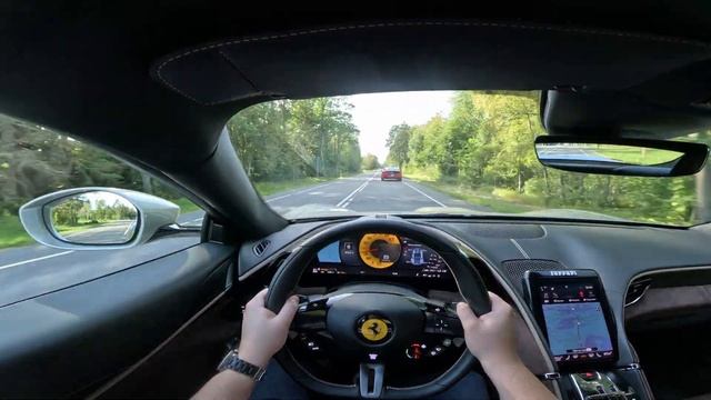 2022 FERRARI ROMA JOYRIDE POV DRIVE | 4K смотреть онлайн