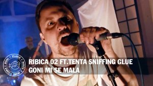 РИБИЦА КИСЕОНИК ft. ТЕНТА (ex Sniffing Glue) - ГОНИ МИ СЕ МАЛА