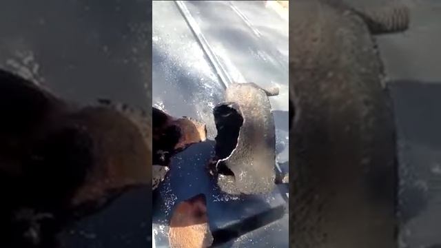 Что сняли после ремонта выхлопной трубы турбины с Уаза с двигателем змз 514 дизель смотреть онлайн