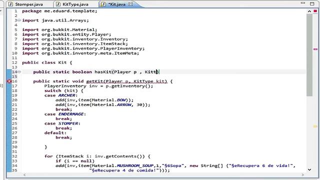 Plugin #39 Como Criar Plugin de KitPvP #03 HashMap « Eduard » смотреть онлайн