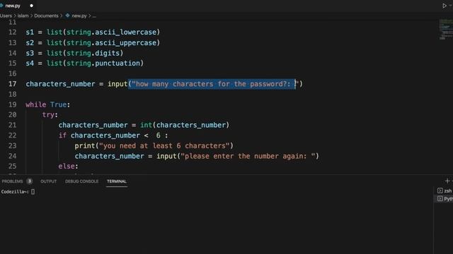 بايثون | Python Project Tutorial | strong password generator смотреть онлайн