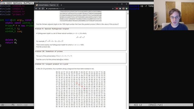 Project Euler: Problem 10 (C/C++) смотреть онлайн