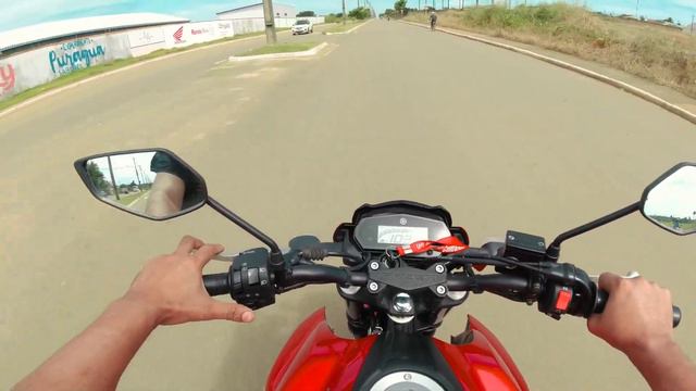 TESTE DE 0 A 100 Da Yamaha (Fz-25 Fazer 250) смотреть онлайн