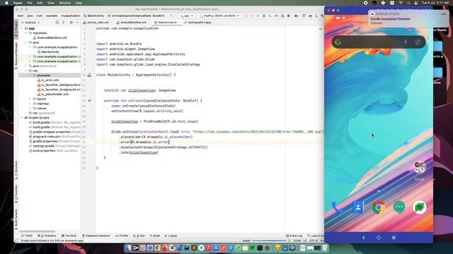Load Image from URL in Android studio | Glide Image Loader and Caching смотреть онлайн