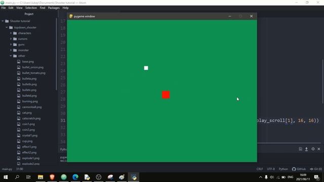 Pygame Top Down Shooter Tutorial #1 - Player Setup смотреть онлайн