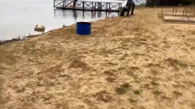 Основной водоём - подготовка ещё одного комфортного берега для ловли смотреть онлайн