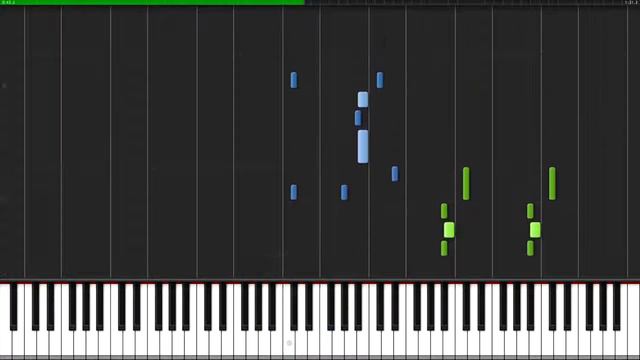 Ruins Undertale Piano Tutorial Synthesia смотреть онлайн