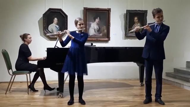 В. Белунцов (1969 - 2006), op. 70, Фантазия 'в манере Г. Малера' для двух флейт и фортепиано смотреть онлайн
