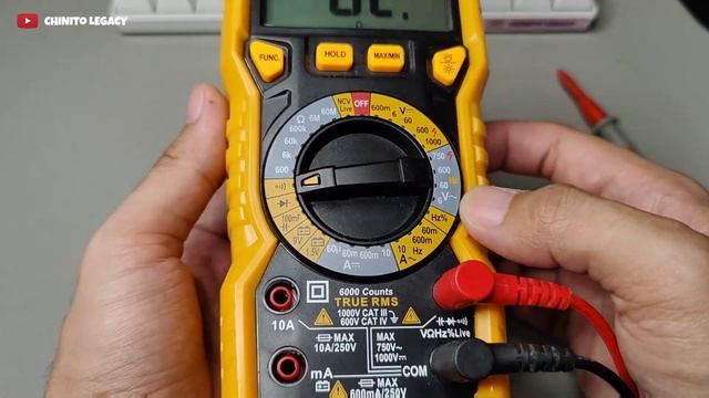 TRUE RMS DIGITAL MULTIMETER - INGCO DM5702 UNBOXING AND TESTING смотреть онлайн