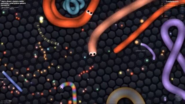 CRAZY SNAKES !! | Slither.io Gameplay #1 смотреть онлайн