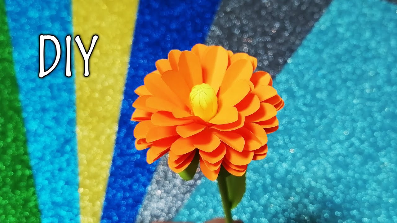 Как сделать Красивые бумажные цветы своими руками! Поделки - Цветы из бумаги Мастер Класс смотреть онлайн