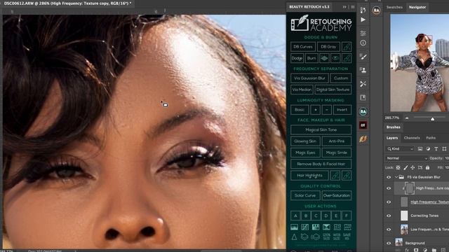 Retouching Academy - Beauty Retouch Panel{2022} смотреть онлайн