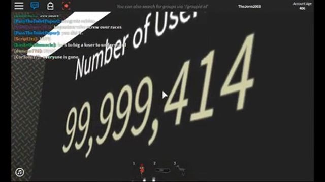 Roblox - Counting Down to User 100 Million! смотреть онлайн