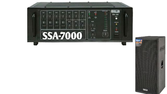 Ahuja Ssa-7000 Amplilifer Price || Ahuja 700watt Amplilifer Me Kitna Load