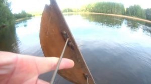 Обзор кораблика на хариуса. Размеры