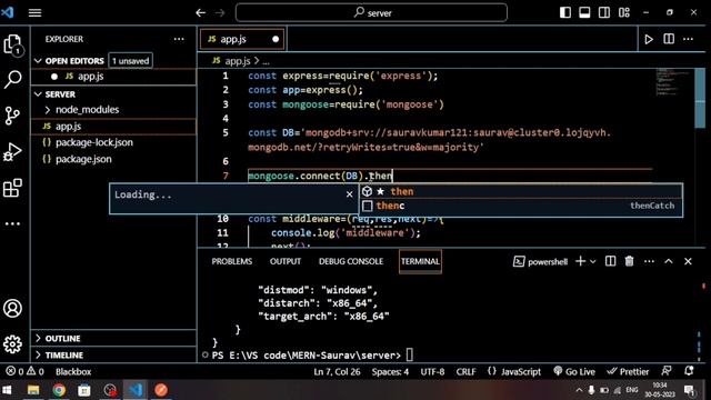 How to connect Mongodb with Node.js - Mern stack in hindi 2023 | Part - 3 смотреть онлайн