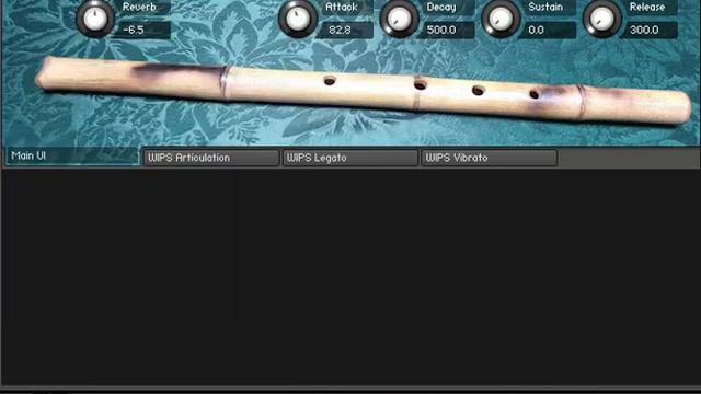 Free Kontakt Sample Instrument Demo - Shakuhachi (Japanese Bamboo Flute)