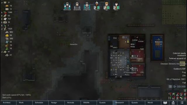 Monuments, Machining and Malaria | Rimworld Thinking Spot #7 смотреть онлайн