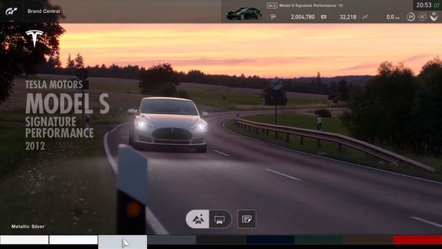 I Tesla Model / Relaxing Video / Gran Turismo™SPORT / 1080p смотреть онлайн