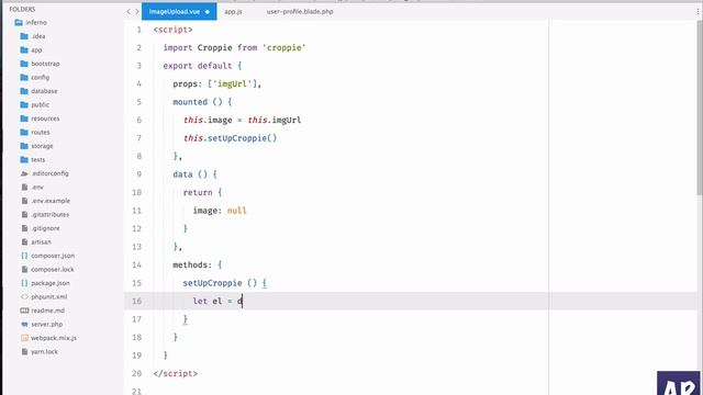 Inferno #4: Cropping and uploading an image with Croppie and Vuejs - part 1 смотреть онлайн