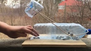 Ловушка для птиц своими руками | Птица синица в руках