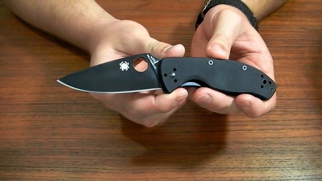 Новые мысли о ноже: Spyderco Tenacious Black смотреть онлайн