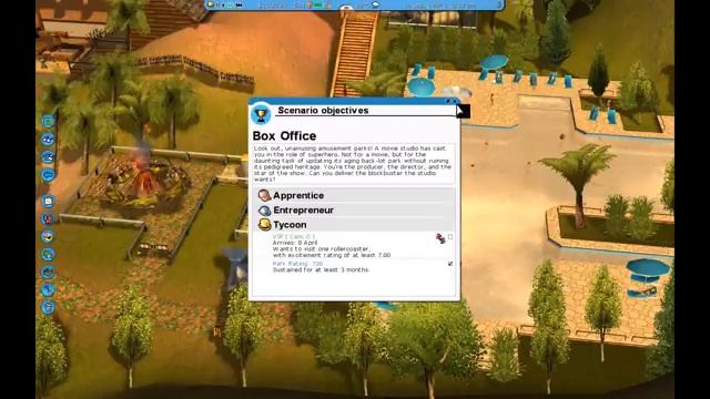 Roller Coaster Tycoon 3 - Box Office - Walkthrough Gameplay PC смотреть онлайн