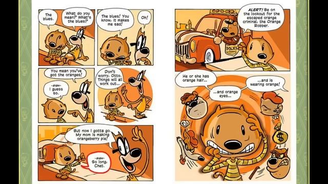 Otto's Orange Day - a read along TOON Book смотреть онлайн