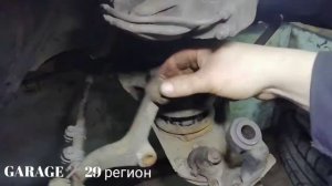 Замена поворотного кулака и шаровых опор. Всё показано поэтапно.