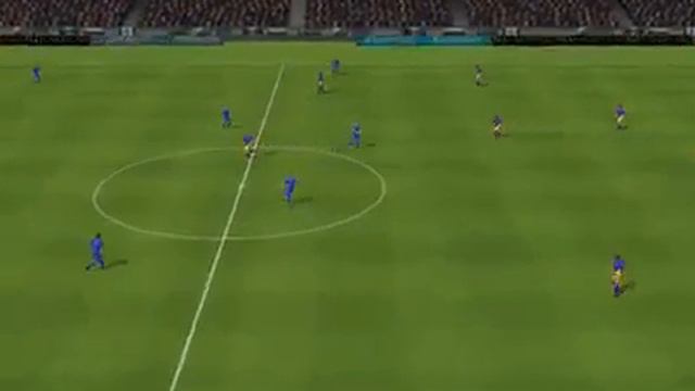 Гол с центра поля! В девятку! Fifa15! Mobile! смотреть онлайн