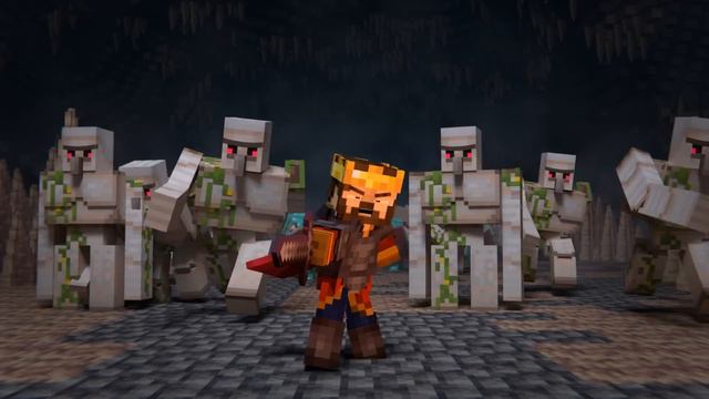 Warden Life: Warden vs Iron Golem Army | Alex and Steve Legends (Minecraft Animation Movie) смотреть онлайн
