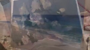 ПОЛНЫЕ ВИДЕО ИГОРЯ САХАРОВА! Морской пейзаж. Мастер класс Игоря Сахарова.