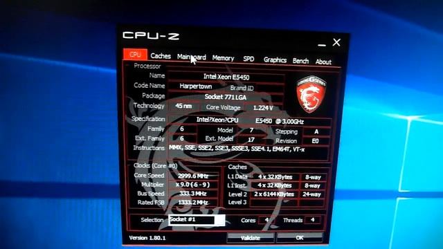 E5450 + P5P43TD 以刷微碼 試機影片 смотреть онлайн
