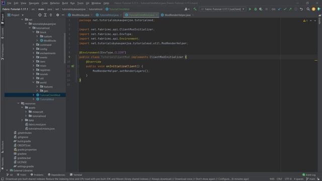 Minecraft, but WE ADD A CLIENT INITIALIZER with Fabric смотреть онлайн