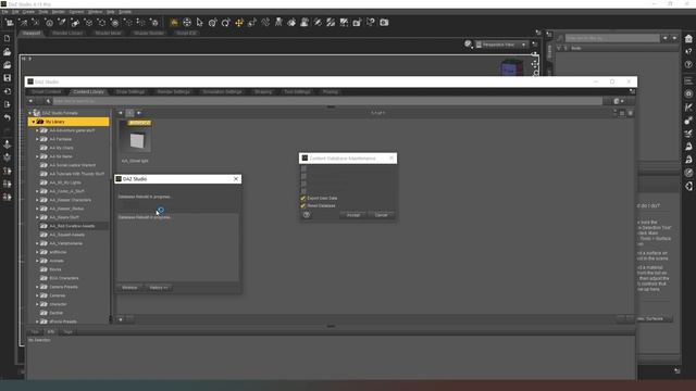 [Daz Studio] Clean up your content database! смотреть онлайн
