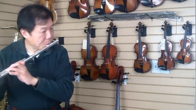 Tygenn TFL-87 Flute Test vs Yamaha YFL-221 Flute смотреть онлайн