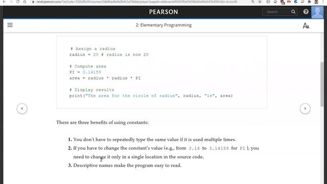 Daniel Liang Python Section 2.7 смотреть онлайн