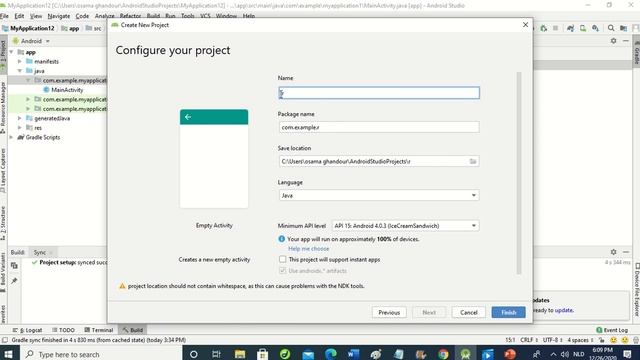 Creat mobile application using Android Studio and Firebase part 1 By Eng Osama Ghandour смотреть онлайн